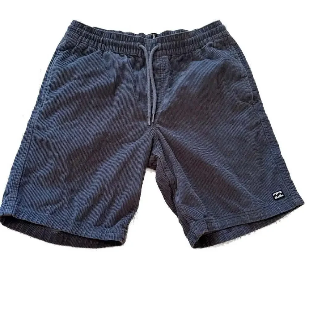 Billabong Larry Corduroy Elastic Waist Shorts